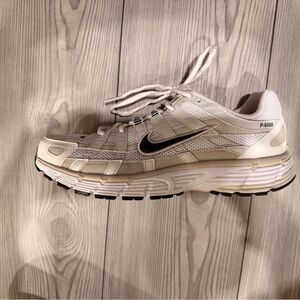 Women’s Nike P-6000 Cream/Black Athletic Sneaker